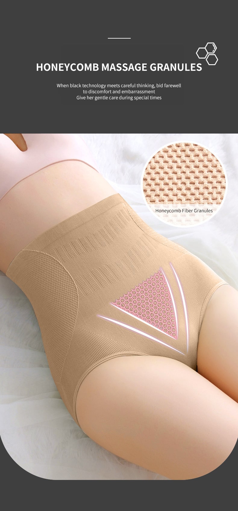 seamless menstrual panties high waist