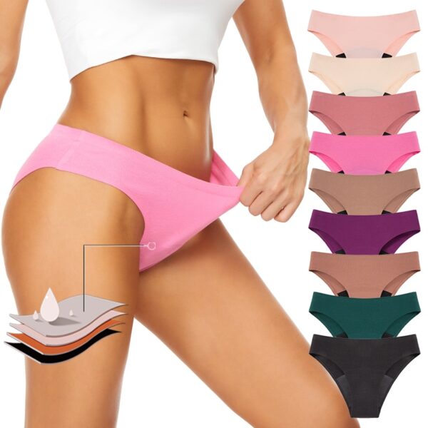 cotton menstrual panties