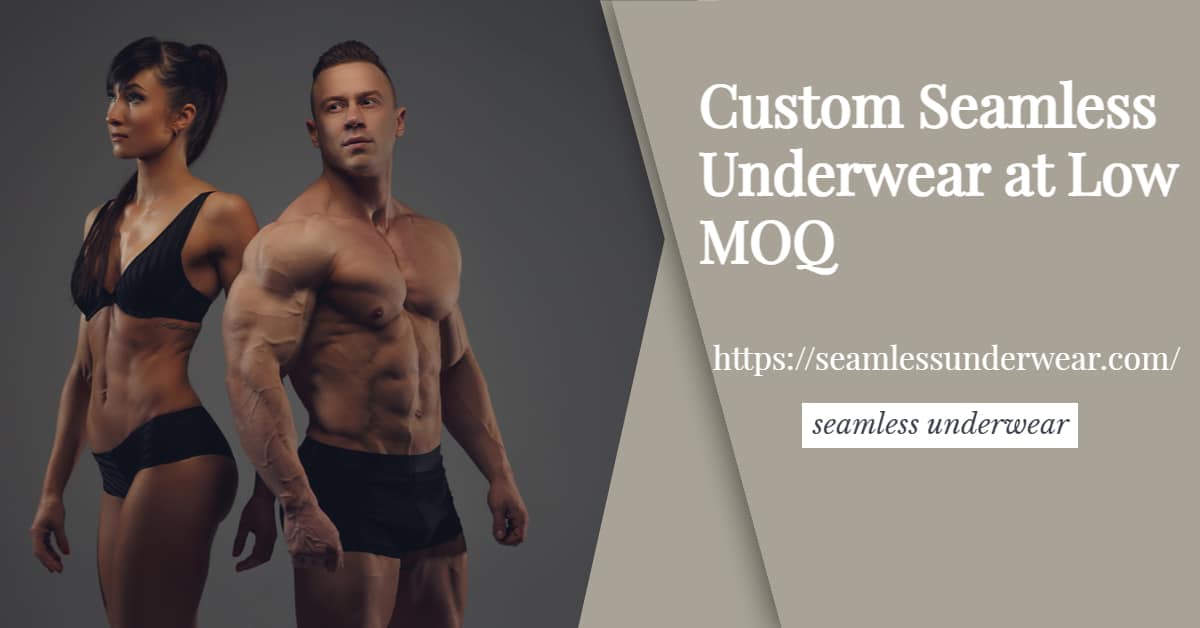 Custom seamless underwear at low MOQ