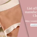 lingerie manufacturers in china