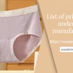 private label underwear manufacturers