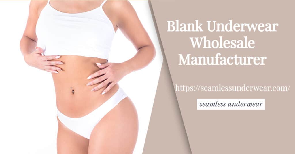 blank underwear wholesale